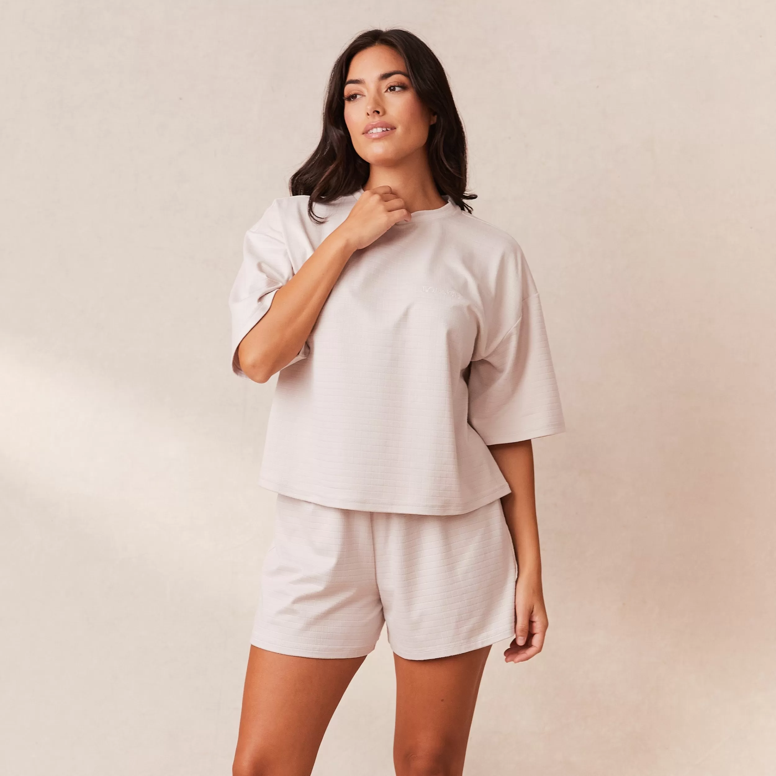 Classic Fleece Oversized Schlafanzug Oberteil - ^Lounge Cheap