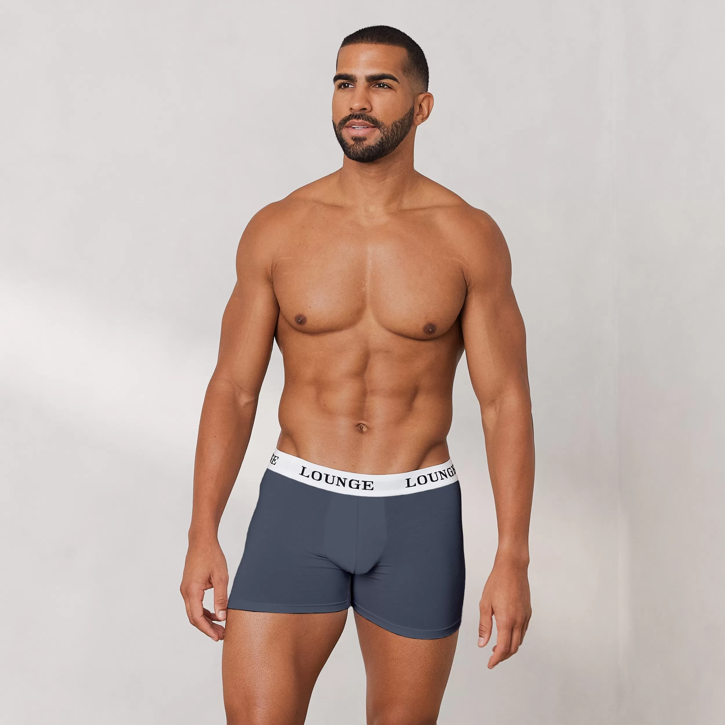 Everyday Herren-Boxer (3er Paket) - Geräuchertes Blau^Lounge Shop