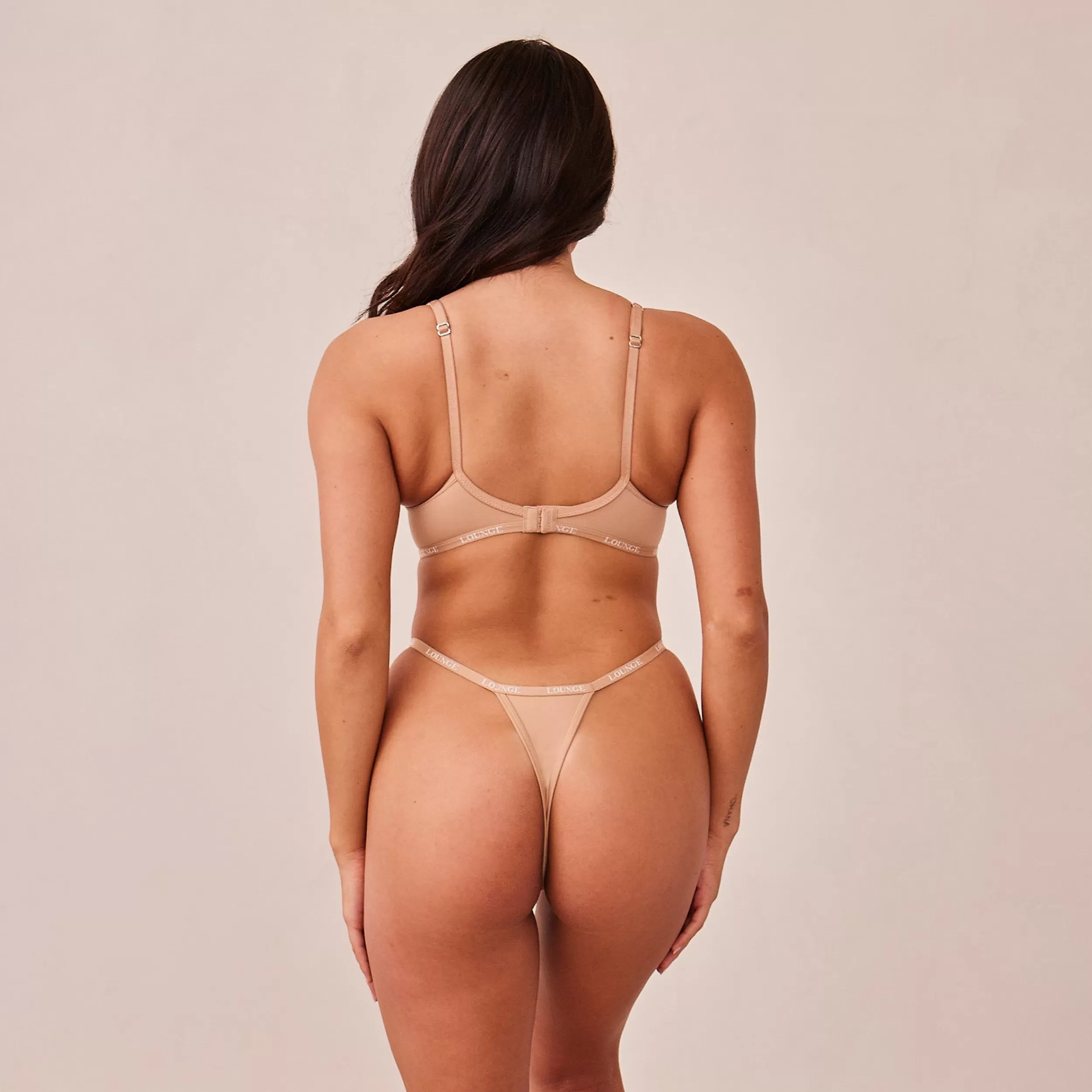 Smooth Classic T-shirt BH und String/Slip Set - ^Lounge Sale