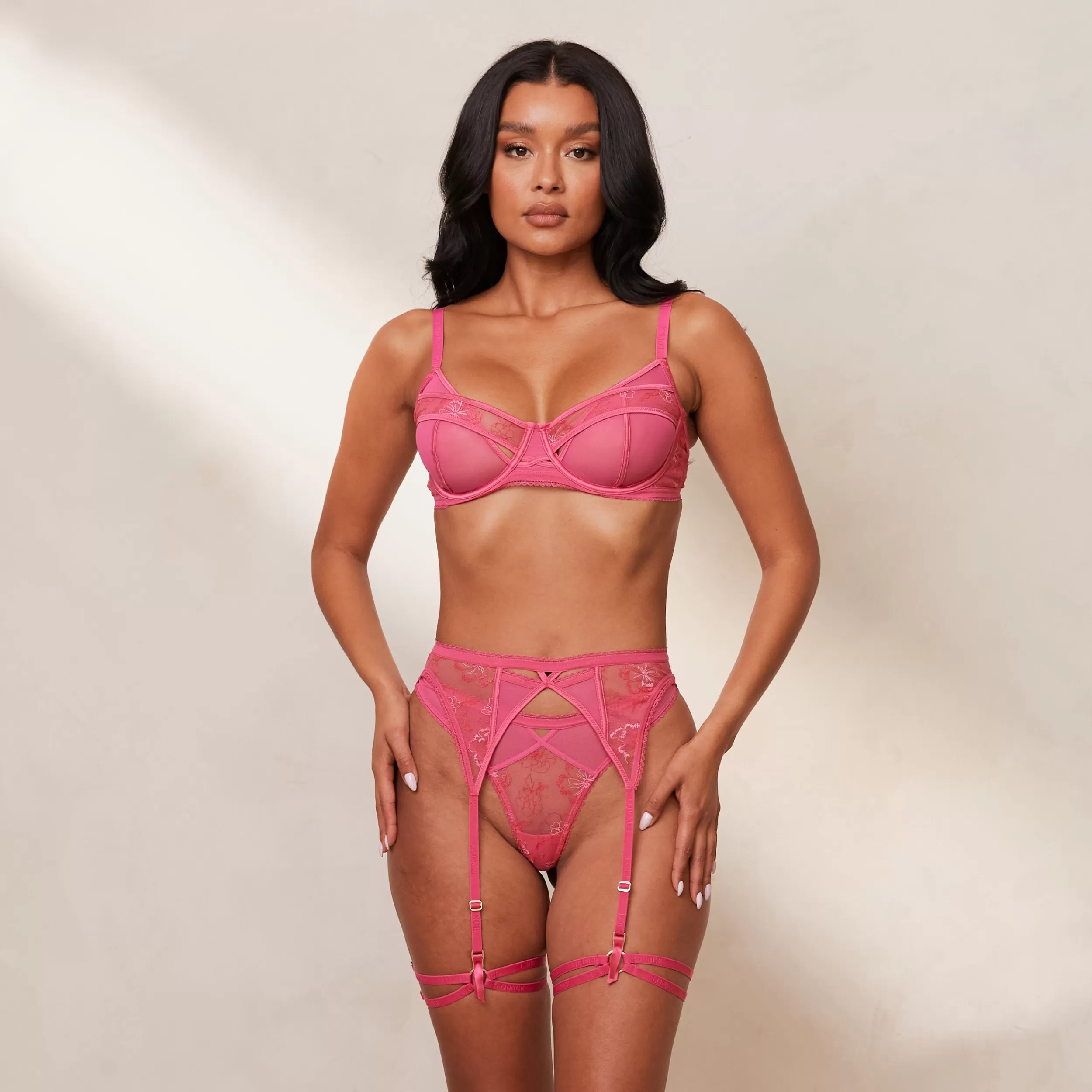 Whitney Intimates Set - Heißes Rosa^Lounge Outlet